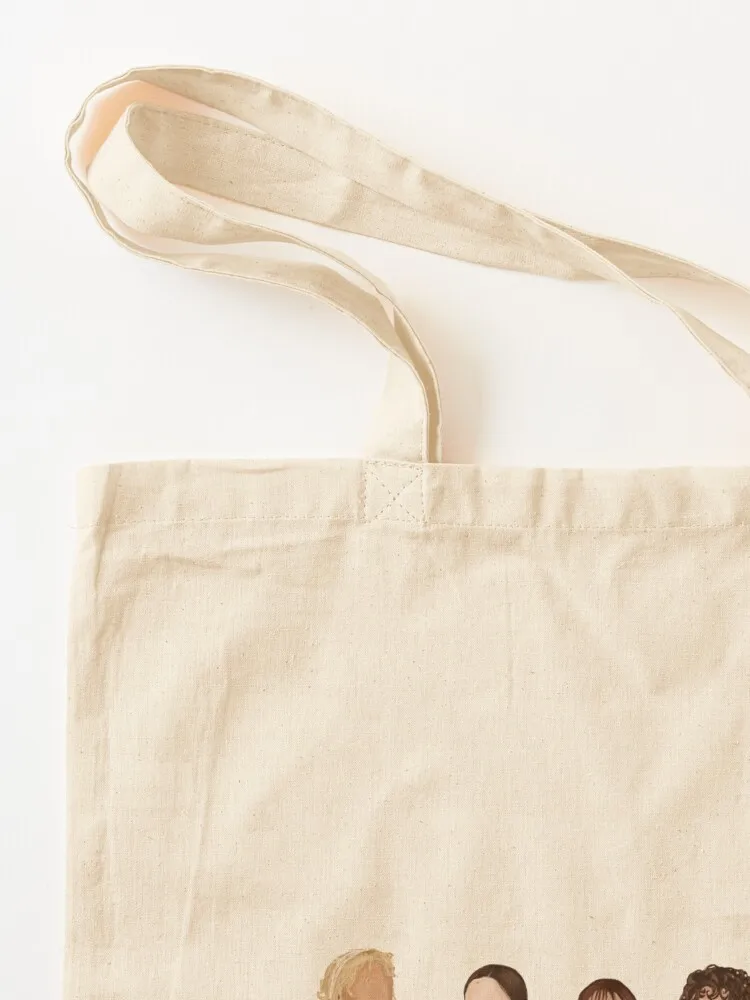 Bennet Sisters Tote Bag حقيبة قماش مخصصة أكياس تسوق قابلة لإعادة الاستخدام أكياس تسوق قابلة للطي أكياس بقالة قابلة لإعادة الاستخدام