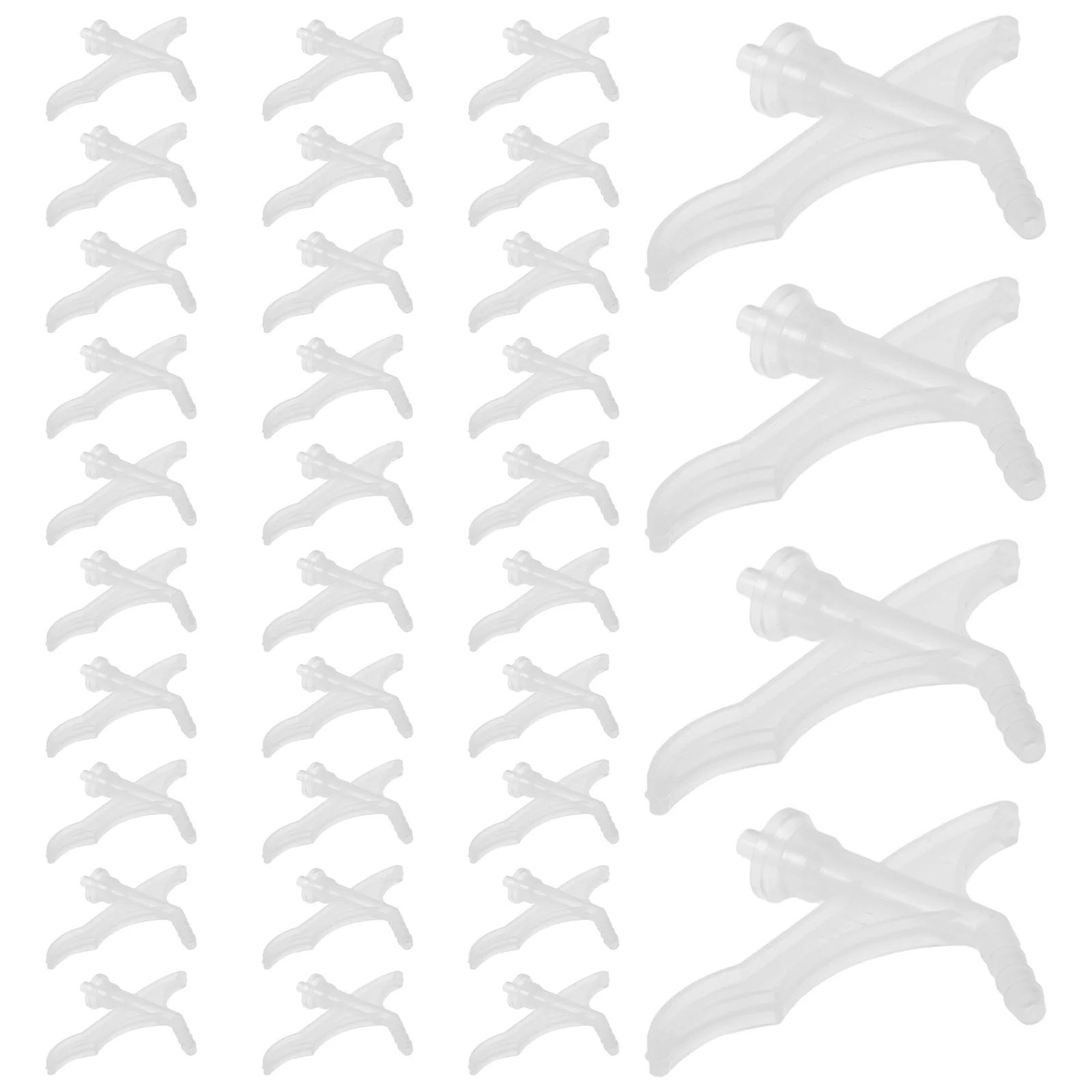 50 pcs Foam Nozzle Spray Applicator For Caulking Tubes Extended Foaming Hose Connector Replacement Sealant Tool Automotive