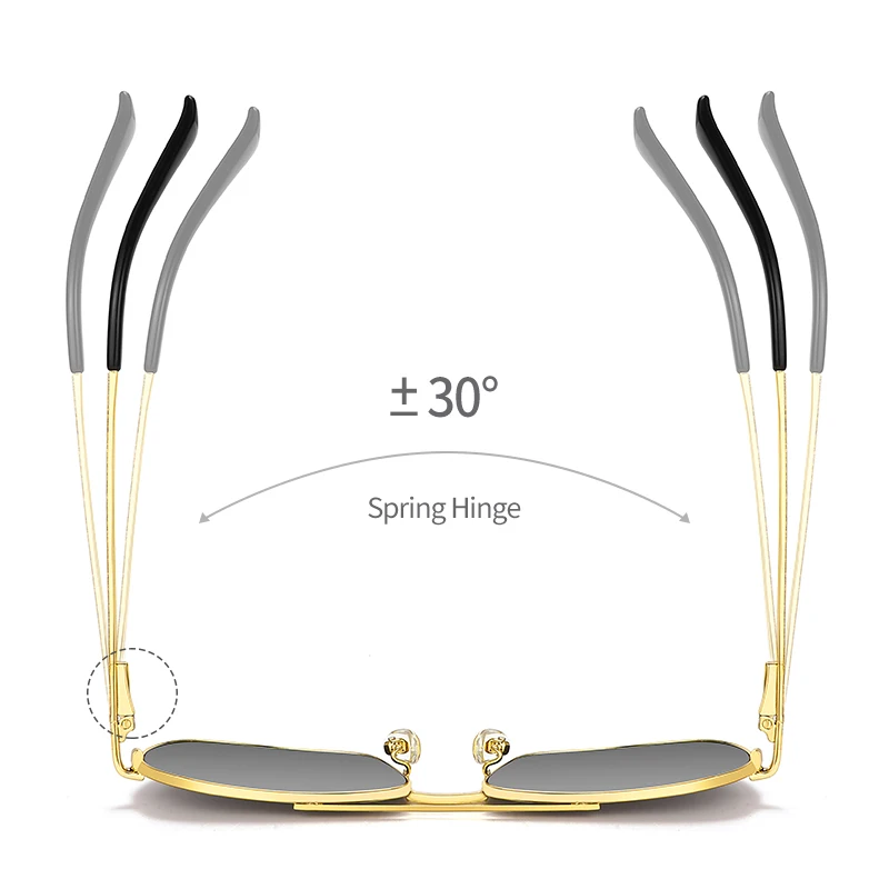 2023 New Pilot Sunglasses for Men Fashion Retro Double Bridge Girder Metal Sun Glasses Women UV400 Male Trending Products Shades
