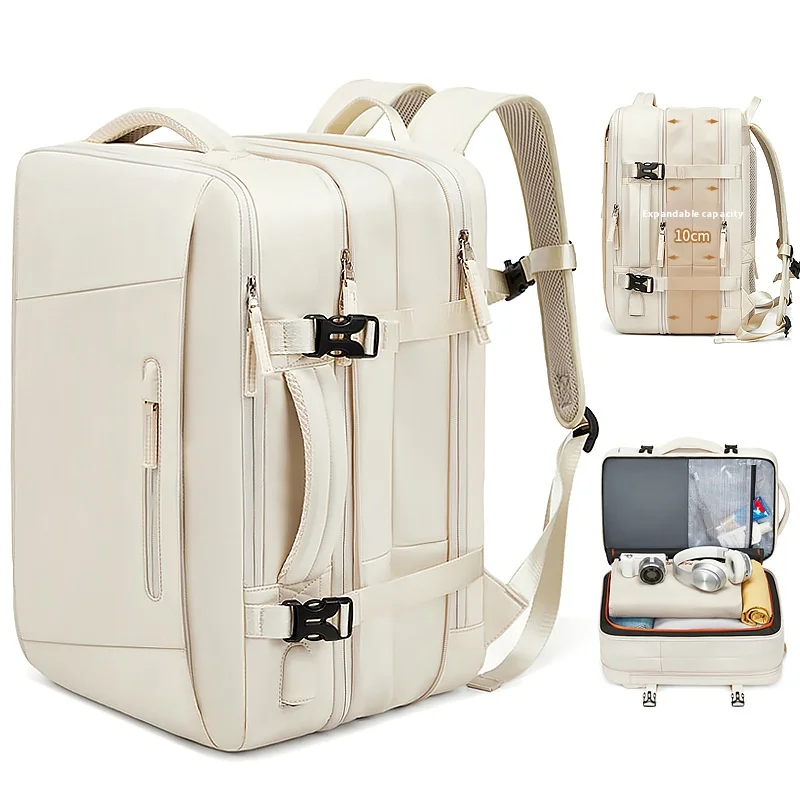 Travel Backpack Men Women Expanded Large Capacity Bag Hiking Business Laptop Backpacks USB Charging Waterproof School Back Pack