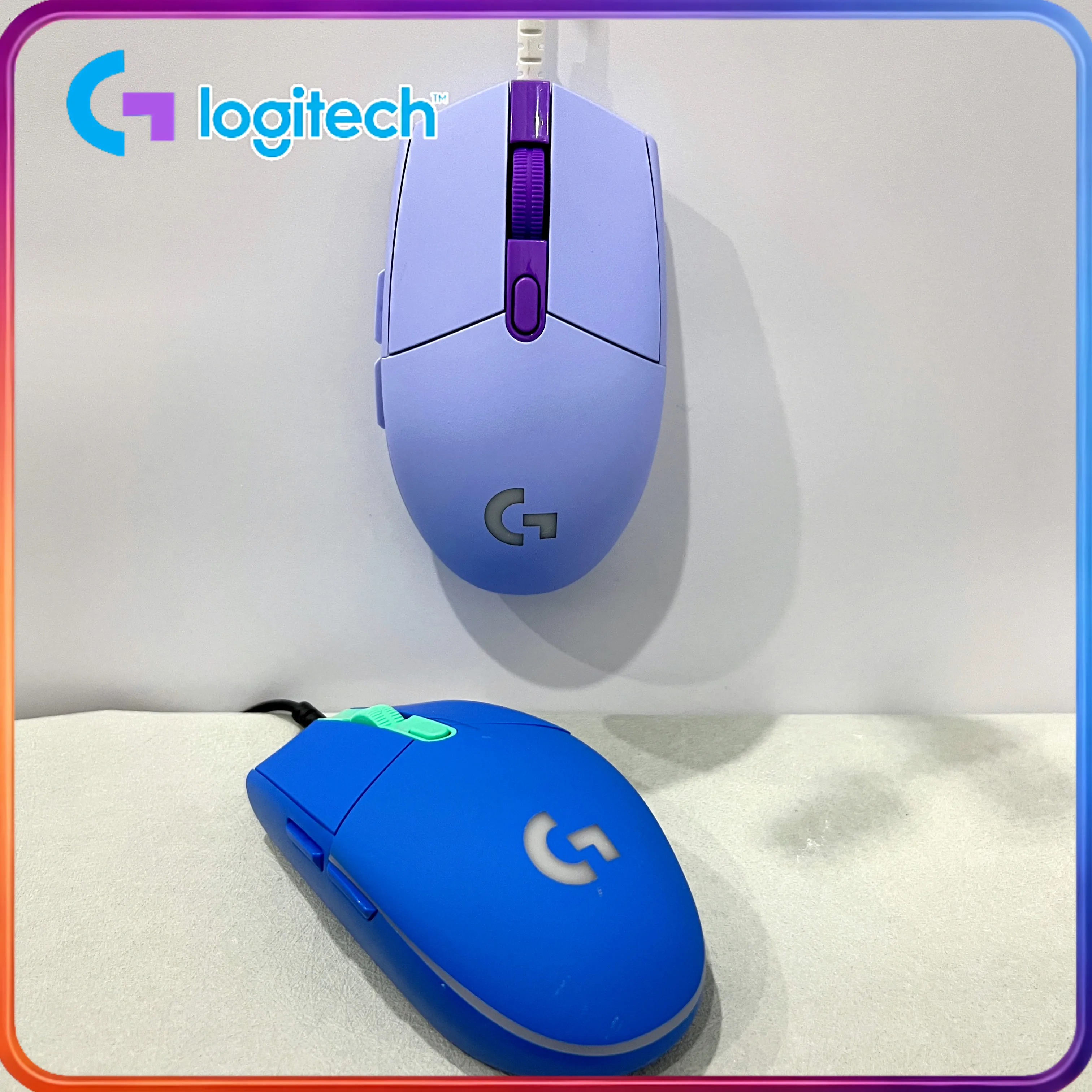 

Logitech G102/G203 RGB lighting effects, 6 customizable buttons, comfortable ergonomic design
