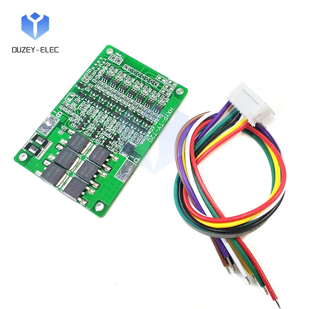 7S 29.4V 15A 18650 Lithium Battery Charger/Discharger Protection Board Active Equalizer Module Battery Management System