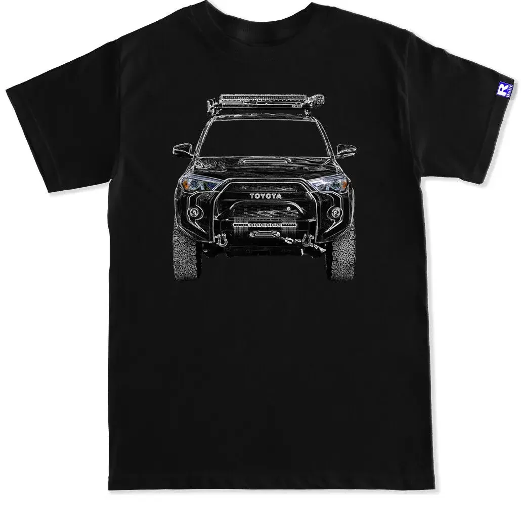 Fashion 4 Runner 4X4 Roof Rack Rock Slider Lift Off Road Led Light Winch Bumper Shirt Tees