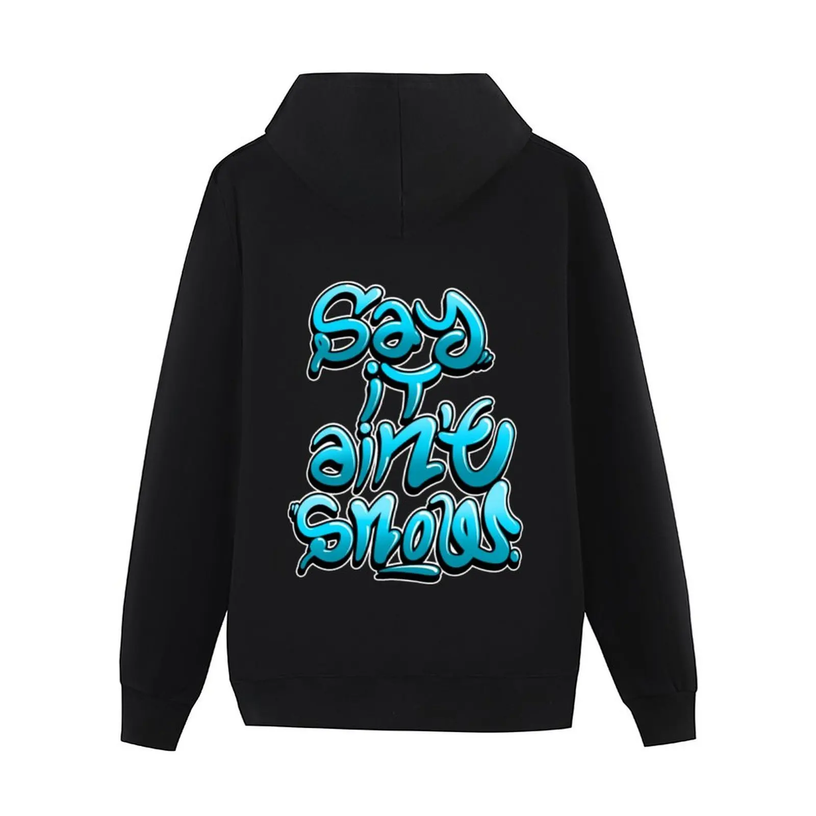 قل ذلك ليس الثلج! هوديي جرافيك تي شيرت الرجال الرجال الشتاء سترة أنيمي ملابس الخريف أنيمي هوديي