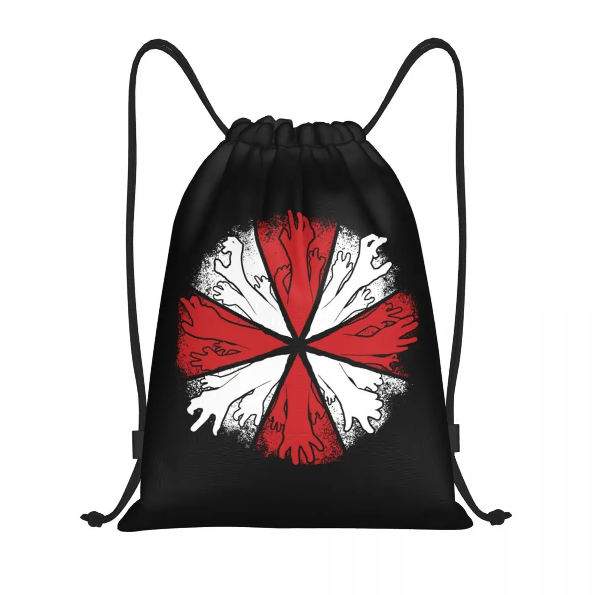 Mochila con cordón para hombre y mujer, bolso ligero con sombrillas personalizadas, ideal para guardar videojuegos, deportes y gimnasio