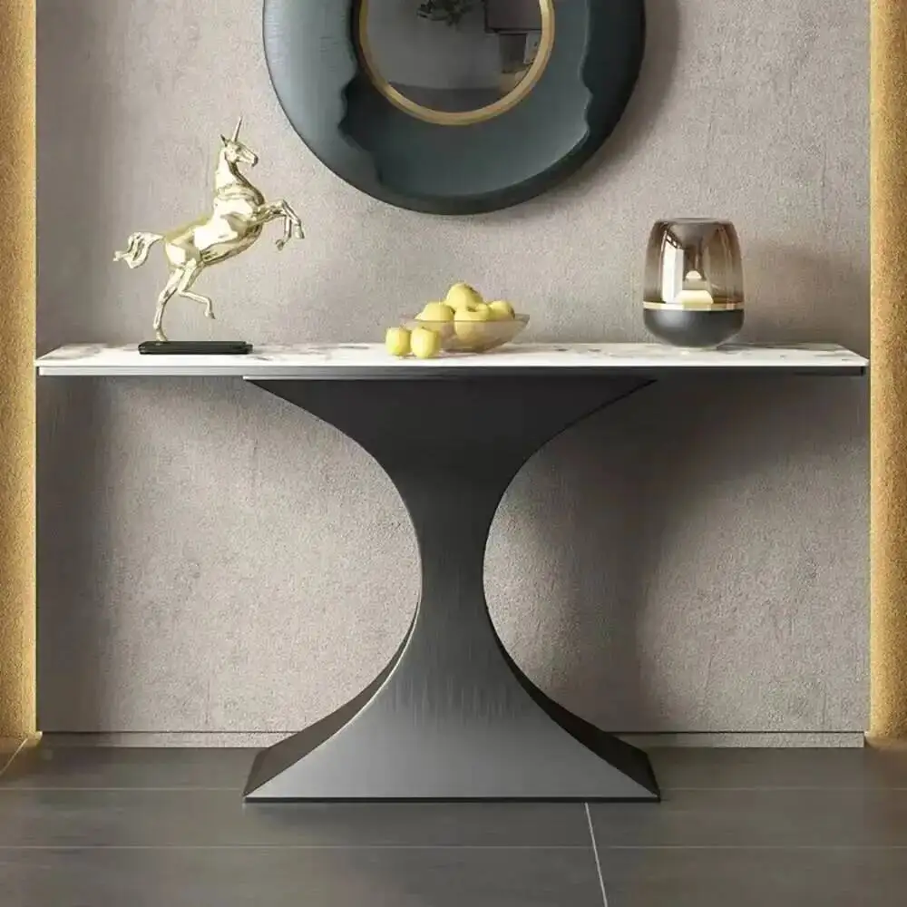 

Console Entrance Consolle Luxury Marble Console Metal Tables Tables Lobby Nordic Modern Hallway Ingresso Living Room Furniture