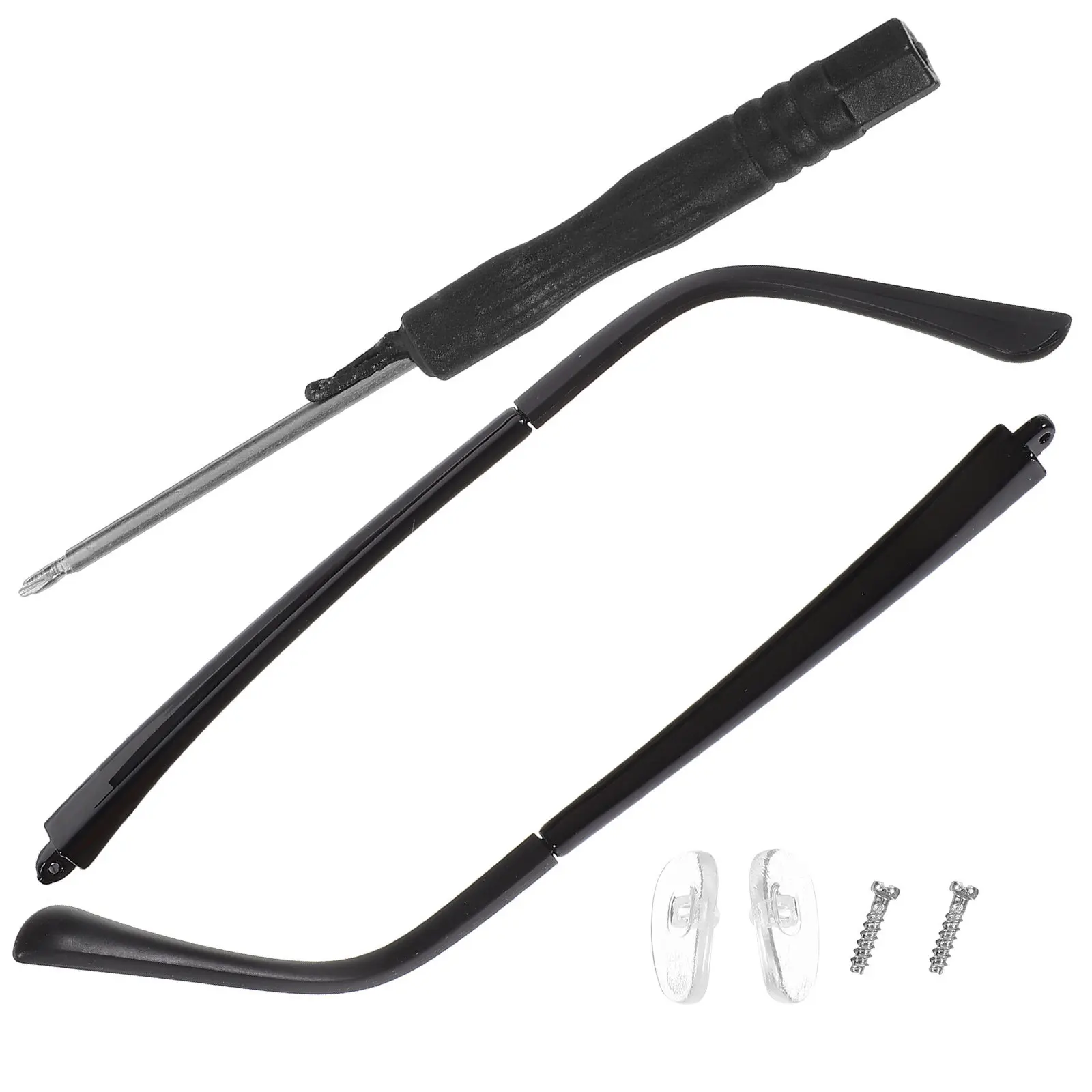 

1 Set Glasses Temple Replacement Nonslip Eyeglasses Arms Legs Universal Fit For Sunglasses Eyeglass Repair Kit Accessories Parts