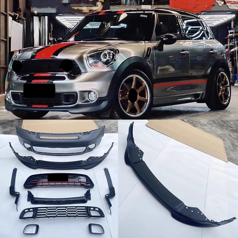 Front Bumper Grille Bottom Lip Assembly for BMW MINI R60 R61 COUNTRYMAN Modified JCW Style Body Kit Car Accessories