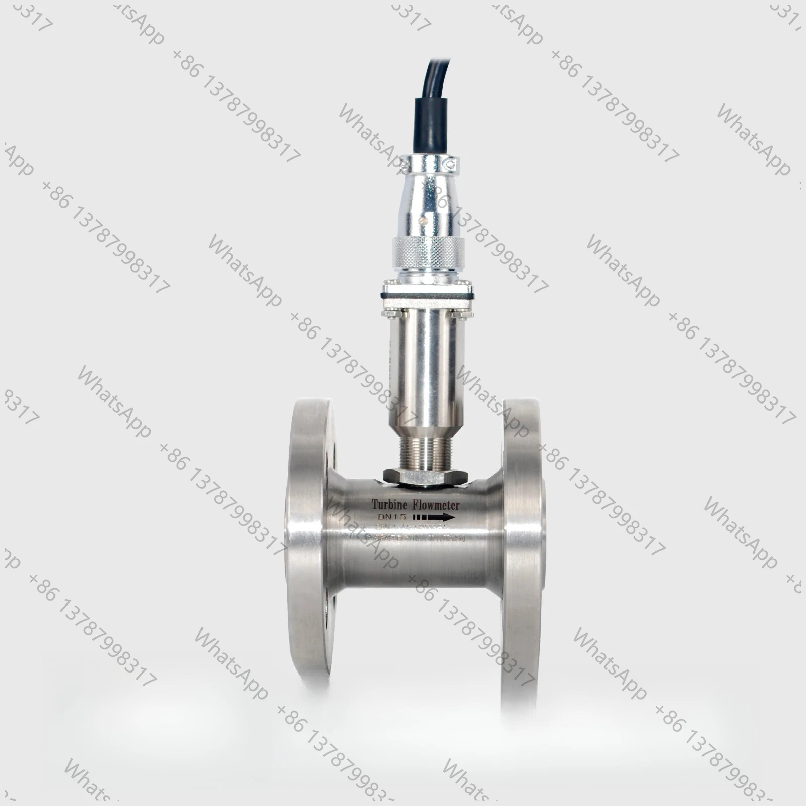 CKLWGY Threaded No Display Turbine Flow Meter DN10-DN50 Pulse 4-20mA Liquid Water Diesel fuel Inline Industrial Sensor