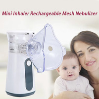 Medical Handheld Portable Inhalers Piston Treatment Nebul Ultrasonic Mask Mesh Inhaler Rechargeable Nebulizer For Children