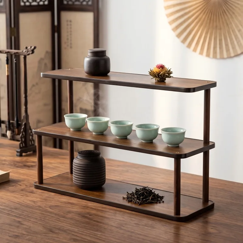 Desktop Organizer Rack Multi-Layer Office Table Cup Storage Holder Dining Tabletop Small Water Cup Display Shelf Home New 2026
