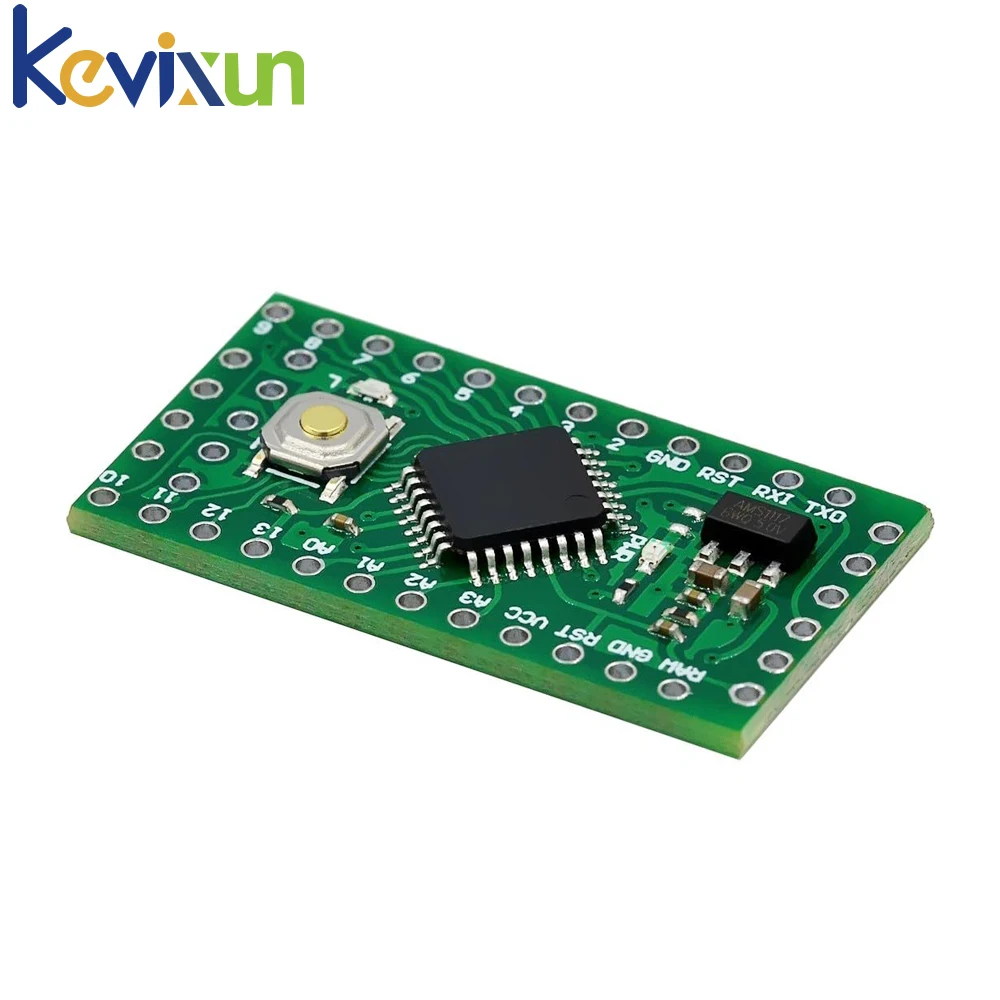 1-10 pz muslimatlqfp32 MiniEVB 3.3V / 5V sostituisce Pro Mini ATMEGA328P completamente compatibile per Arduino usa HT42B534-1 Driver