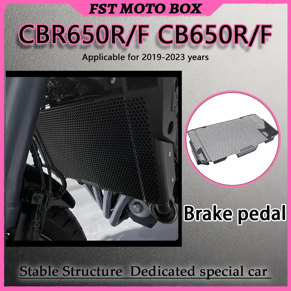 FOR CBR650R/F CB650R/F (2019-2023) Radiator Guard Impact Resistant Protective Cover against Flying Debris for Motorcycle