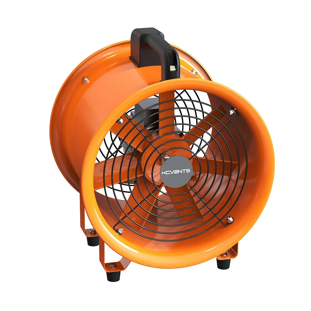 In-Line Axial Extractor Fans for Dust and Fume Control