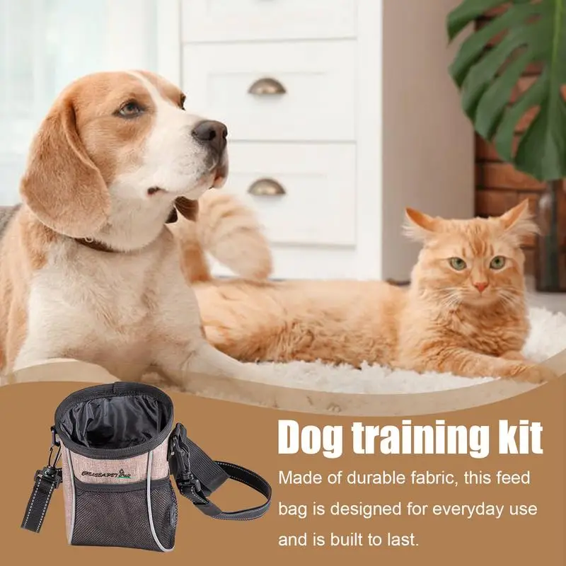 

Waist Bag For Dog Training Dog Training Oxford Bag Fanny Pouch Outdoor Portable Dog Walking Pouch With Adjustable Belt For Pet