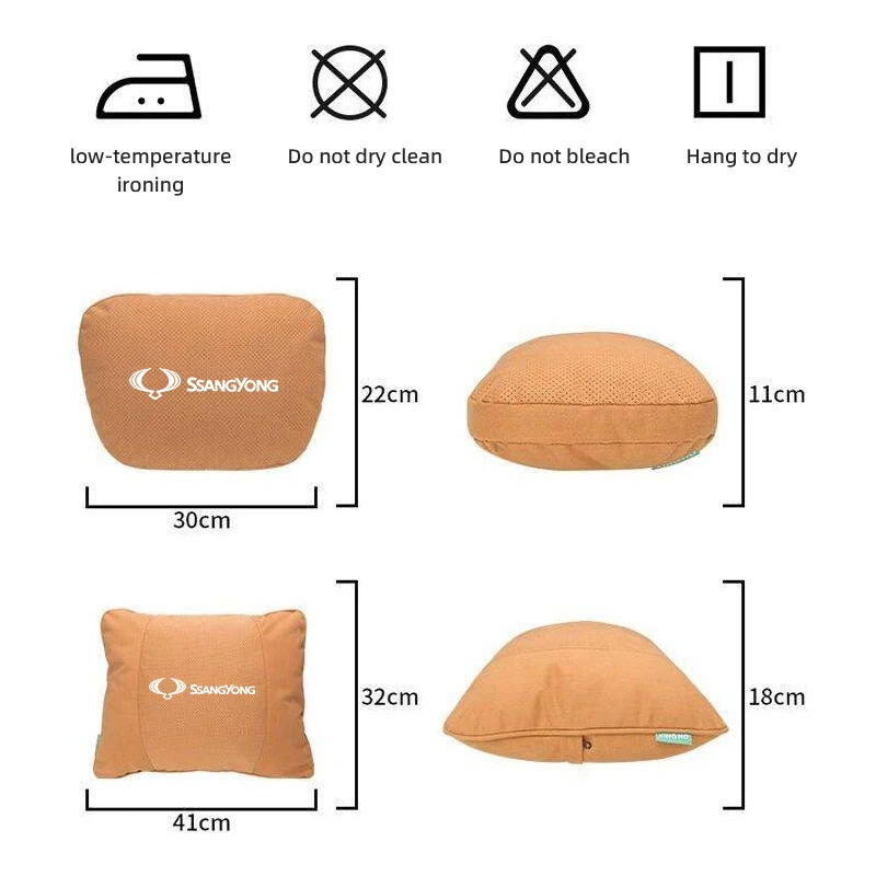 Car Seat Mat Flannel Washable Keep Warm Pad For SsangYong Korando 2015 2019 Rexton Actyon RODIUS Kyron 2007 M200 view 6