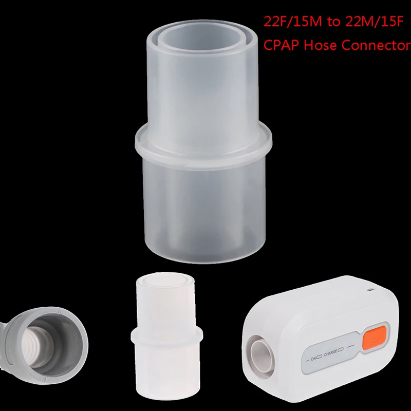 22F/15M 22M/15F Breathing Anesthesia Circuit Connector Straight 15 to 22mm PP Plastic Adapter