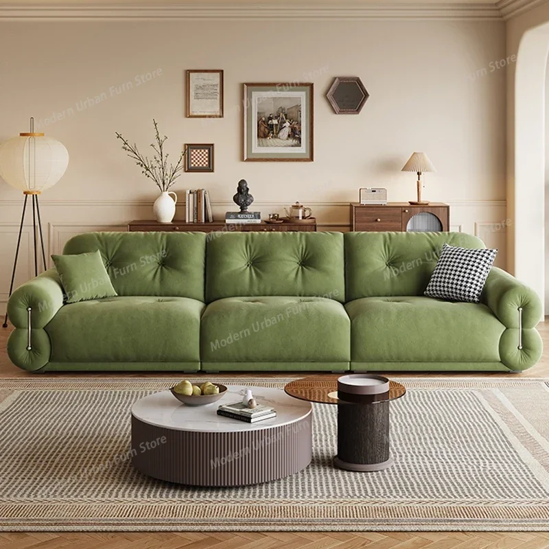 Classic Floor Living Room Sofas Lazy Scratch Protector Bedroom Relax Living Room Sofas European Lounge Divano Home Furniture