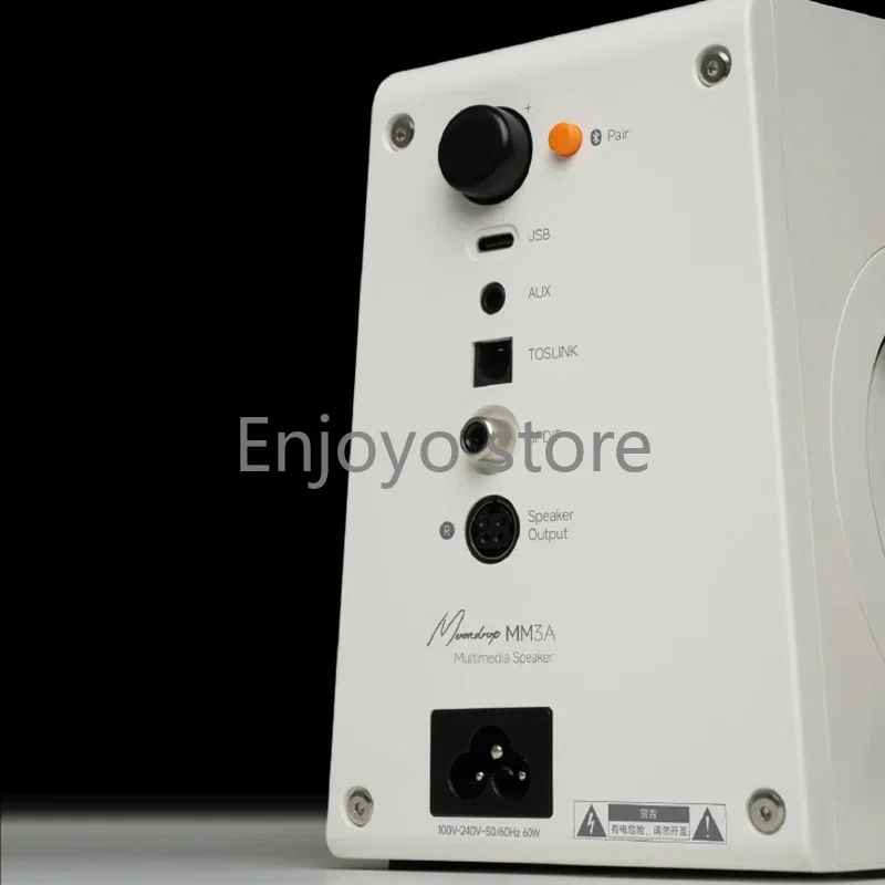 MOONDROP MM3A Five‑Mode Active Desktop Hi‑Fi Speaker 3‑Inch 66W Total Power Bluetooth 6.0 Two‑Way Bookshelf Speakers for PC TV view 4
