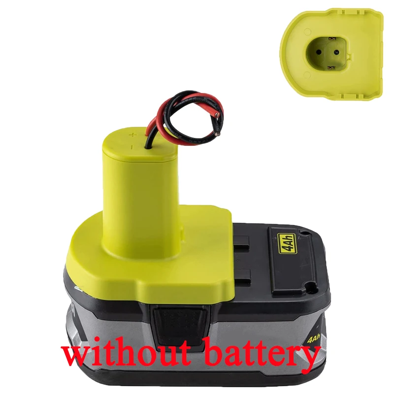 

DIY Wire Connector Adapter with 12AWG Wire Connector for RYOBI One Plus 18V Battery Power Tool Kids Toy Car Battery Converter