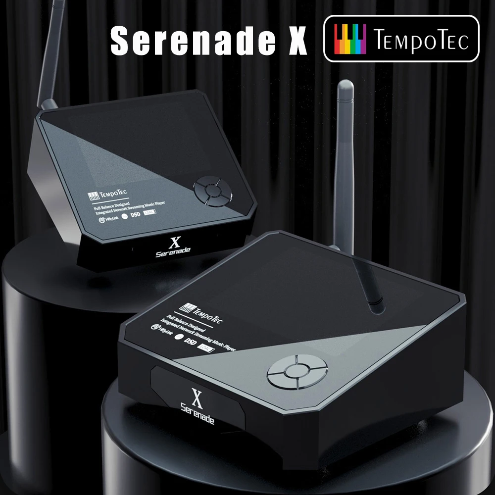 Templotec Serenade X Desktop HiFi Player DAP USB DAC Bluetooth Network Streamer dispositivo Audio DSD256 MQA 16X tide Qobuz SPDIF