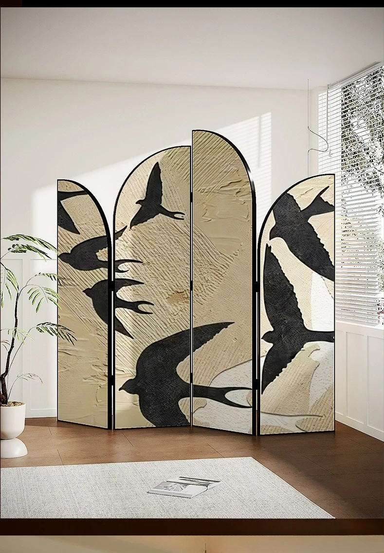 Screen folding mobile abstract retro off decorative background