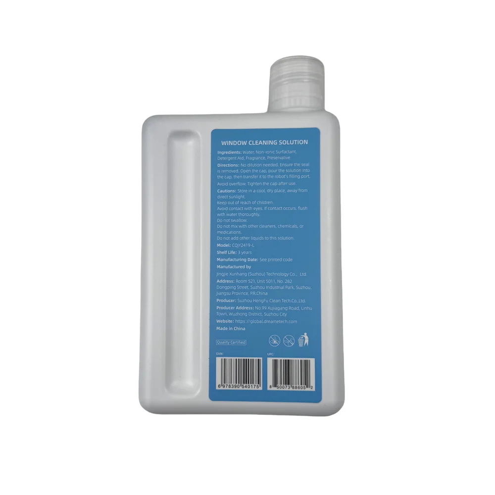 محلول التنظيف الأصلي Dreame C1 1L لـ X40 Ultra /X30 Ultra/X50 Ultra/L10s Pro Ultra ملحقات سائل التنظيف الكامل #3