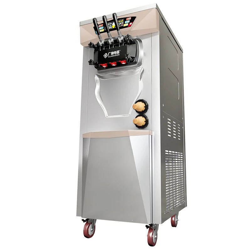 

2022 New Ice Cream Machine BJK228SEJ-D2 Commercial Cone Ice cream machine big sundae soft ice cream Maker preservation function