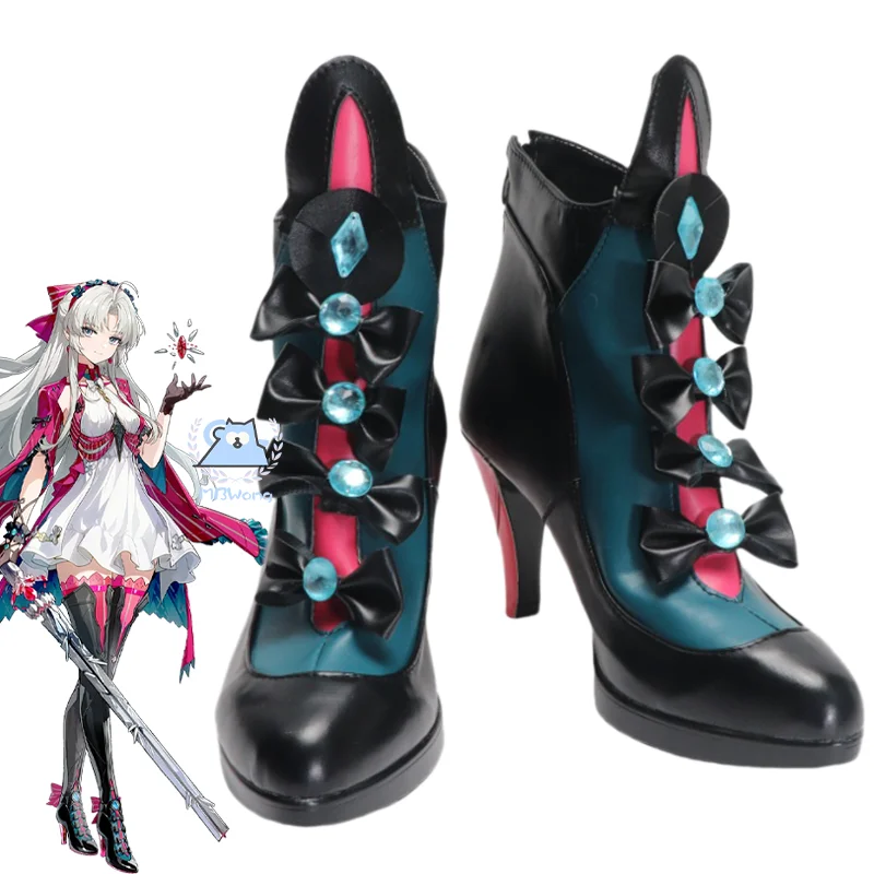 

Game Wuthering Waves Carlotta Montelli Cosplay Shoes Carlotta Shoes Women Men Halloween Party Carnival Roleplay Costume Prop