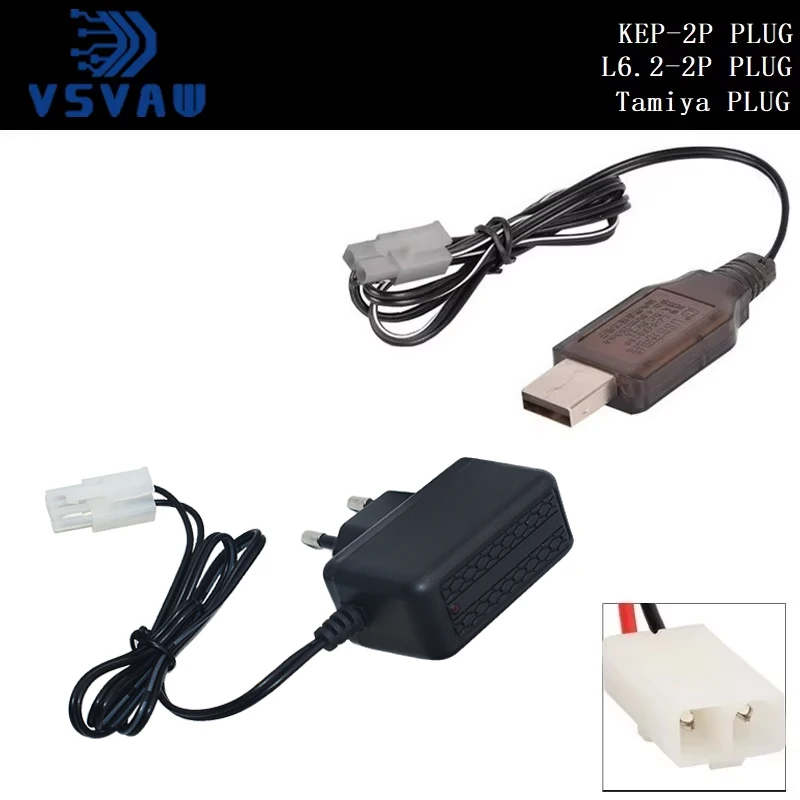 Tamiya Plug / KEP-2P Plug 7.2v / 9.6v Charger For Nicd Nimh Battery Input 110v-240v Output 250mah 9.6v Charger For Rc Toy