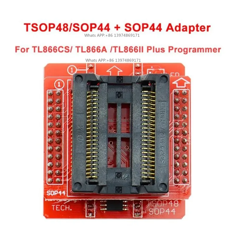 TSOP48 SOP44 to DIP40 Burner Socket TL866II PLUS CS A Programmer Adapter