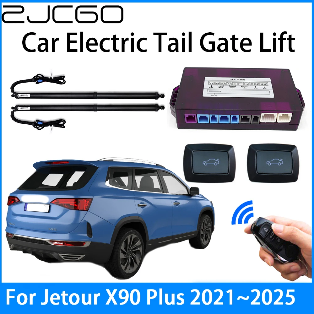 

ZJCGO Power Trunk Electric Suction Tailgate Intelligent Tail Gate Lift Strut For Jetour X90 Plus 2021 2022 2023 2024 2025