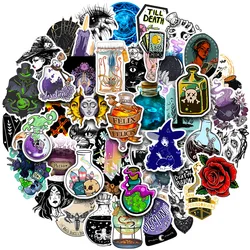 10/30/50PCS Gothic Witch Magic Potion Stickers Decals Decoration Suitcase Scrapbooking Phone Laptop Stationery Cool Kid Sticker