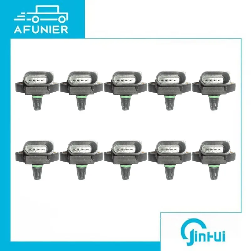 

10Pcs Intake Manifold Boost Pressure MAP Sensor For VW Audi Seat Skoda TDI 1.8 2.0 OE No.:0281006060,03K906051,02810060