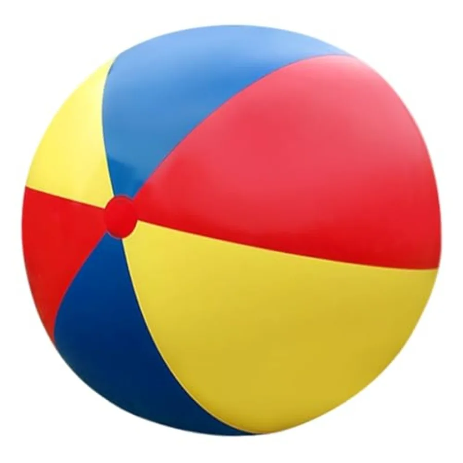 , 6.5 Ft/78 Inch/200 CM Jumbo Size, Novelty Pool Ball for Toddlers Adults, Huge Swimming Pool Ball for Games, Foldable Beach Ba