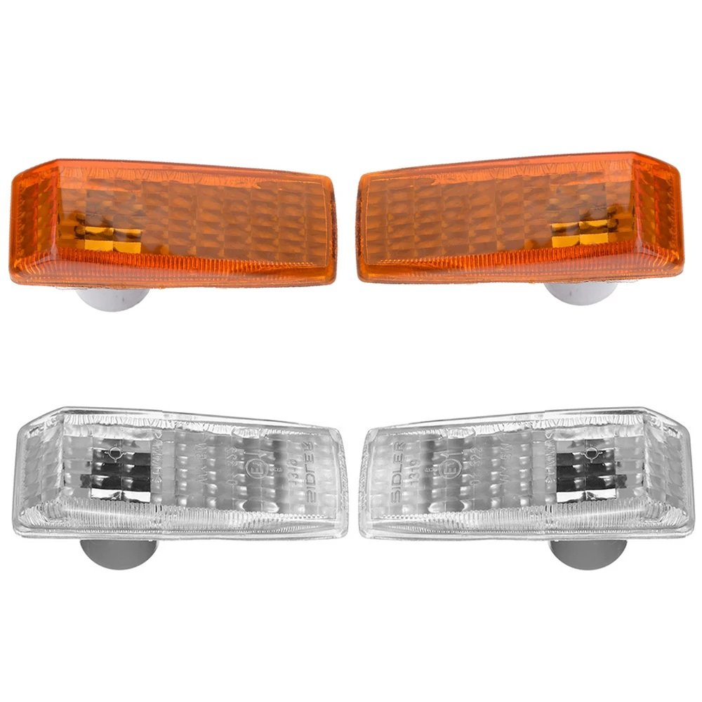 2pcs for Mercedes-Benz 1248202321 2028201521 2028201621 A1248202321 5014196 Side Marker Fender Indicator Light Turn Signal Lamp