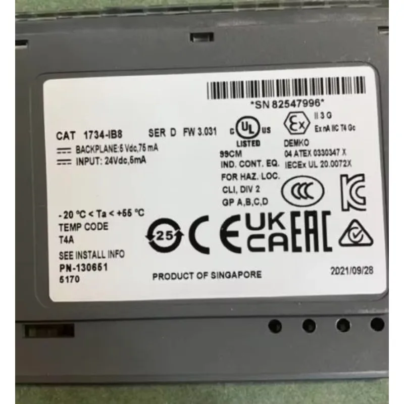 1734-IB8 1734 IB8 DC Sink Input Module for Fast Delivery