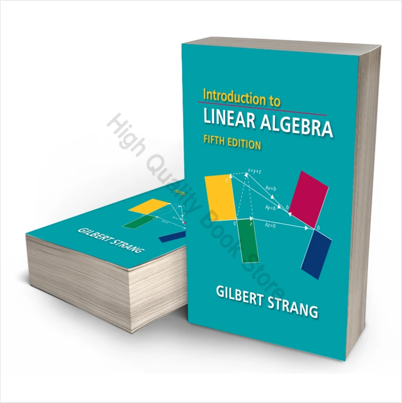 Introduction To Linear Algebra Fifth Edition By Gilbert Strang English Original Full Color Paper Book