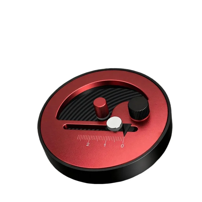 Aluminum Alloy Stepless Circular Cutter - Manual Rotary Cutter for Precision Paper, Sandpaper & Masking Tape (1-25mm Radius)