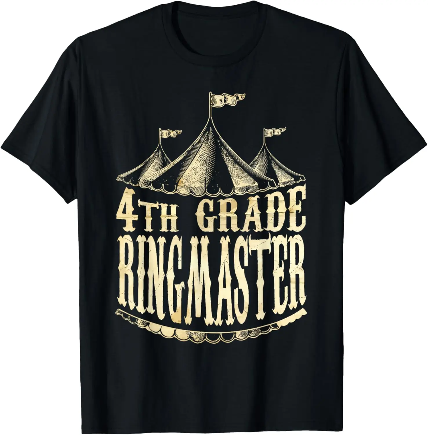 4th Grade Ringmaster Carnival Back to School Circus Staff T-Shirt