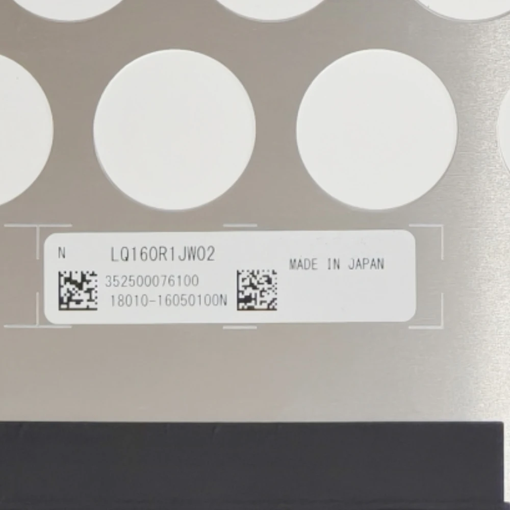 

LQ160R1JW02 IPS 16.0'' 2560X1600 Original Display Replacement Panel Matrix Laptop LCD screen