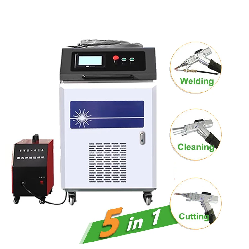 High quality 1000W 2000W 3000W laser welding machine 5in1 laser welding machine for sale