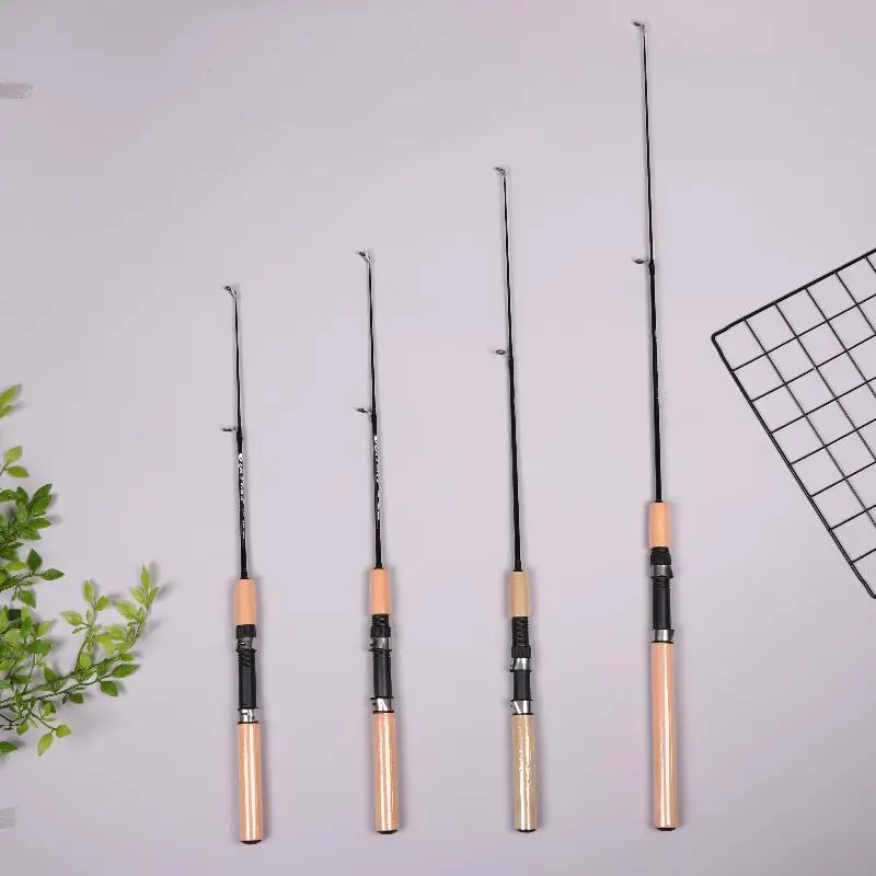 Ultralight Winter Ice Fishing Rod Portable Spinning Casting Ice Winter Fishing Pole Tackle