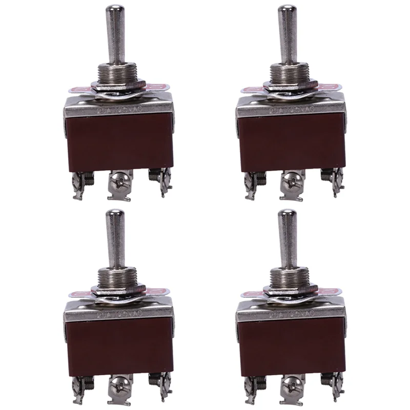 

AA76-4X AC 250 В/15 А 125 В/20 А ВКЛ/ВЫКЛ/ВКЛ 3-позиционный мгновенный тумблер DPDT