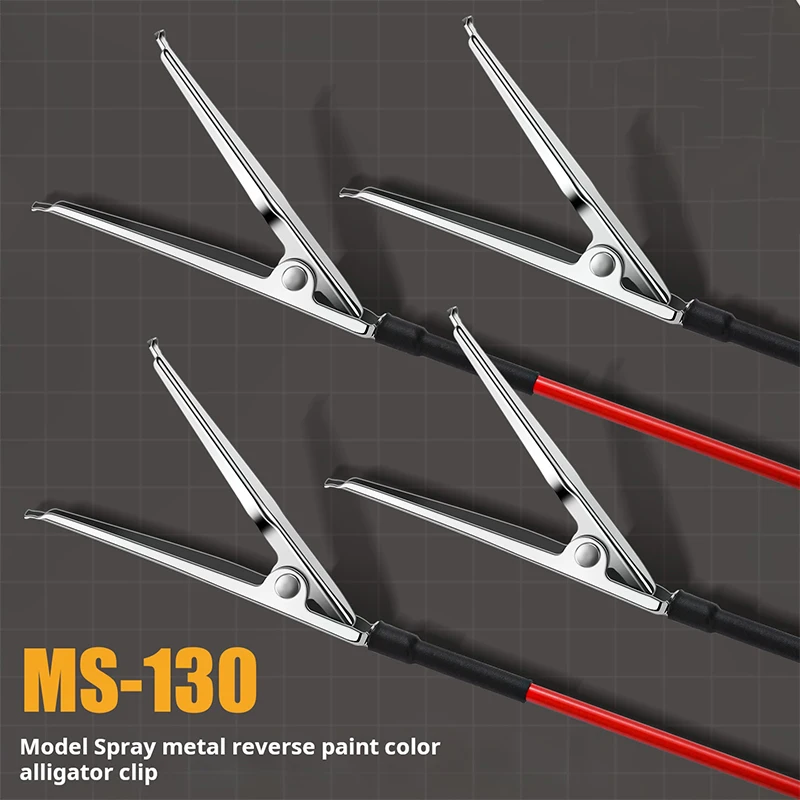 Mswz Ms130 عكس اللوحة كليب 10 قطعة رذاذ المعادن تلوين أداة ل Gundam أطقم منمذجة بناء Diy بها بنفسك الحرفية اللوحة اكسسوارات