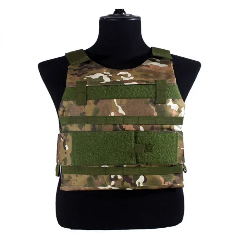 Chaleco de camuflaje táctico negro para entrenamiento corporal, chaleco portador deportivo táctico CP Camo caza, ropa multifunción Cs
