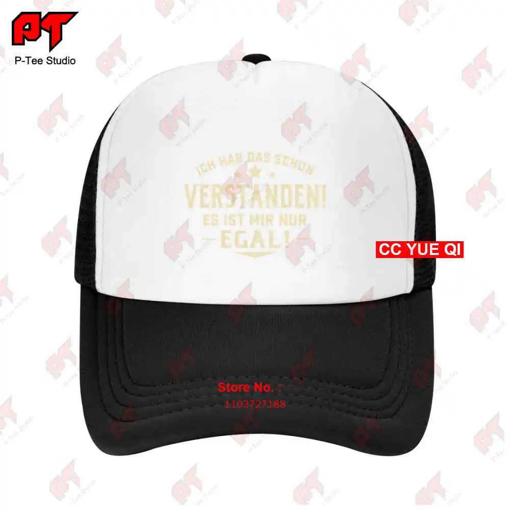 Divertente Gia Capito Aber Es E Me Egal Baseball Caps Truck Cap 509S