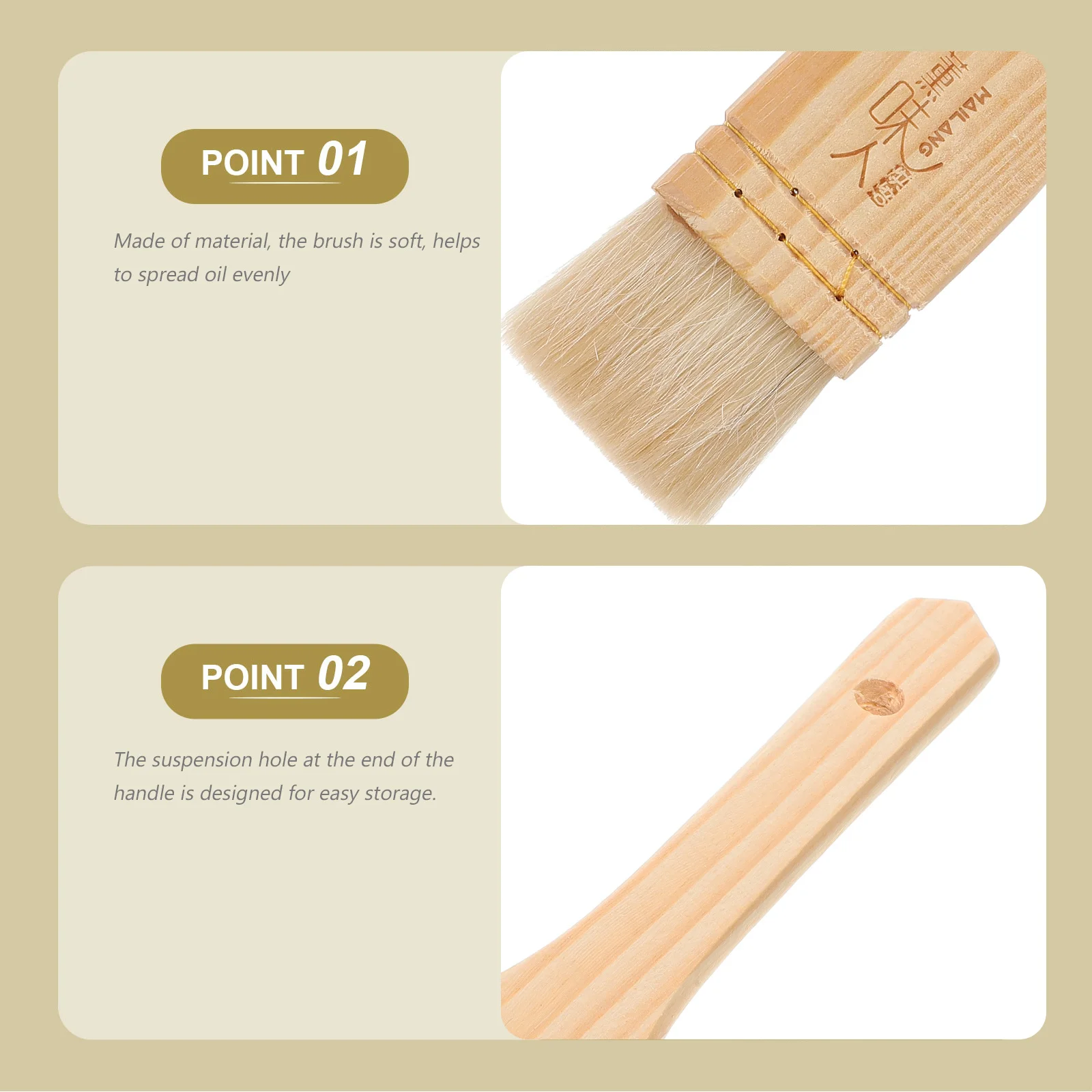 

Baking Brush Soft Silicone Pastry Brush For Oil Butter Egg Wash Kitchen Cooking Bbq Bakery Supplies Easy Clean