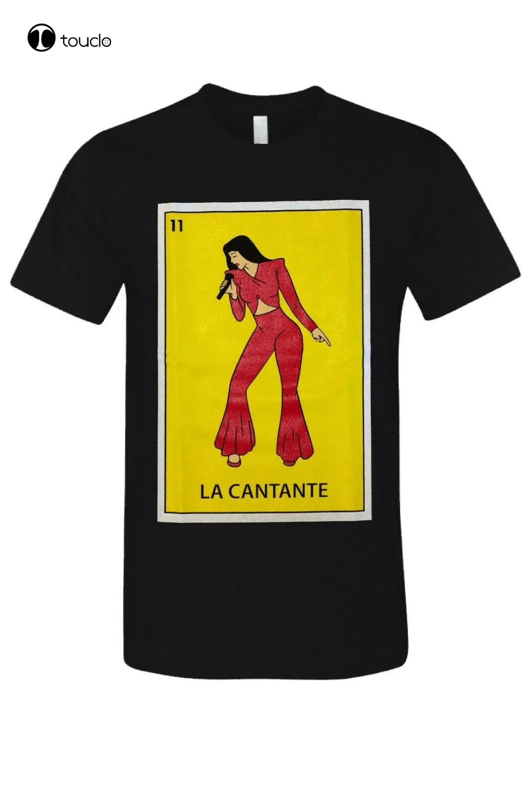 Mexican Bingo Inspired La Cantante Loteria Art Graphic Novelty Tee Shirt New tshirts shirts for men