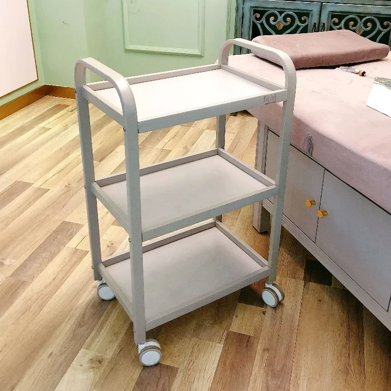 Parrucchiere Trolly Salon Oro Estetico Barbiere Ruote portaoggetti Laboratorio carrito de Beauty almacenamiento con ruedas Wave